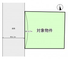 川名本町　区画図